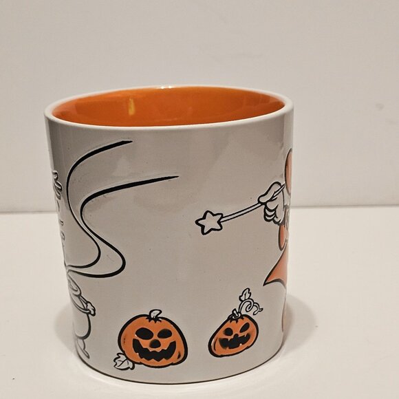 Disney Halloween Mug Minnie & Daisy Witch Design Orange Interior - Picture 3 of 9